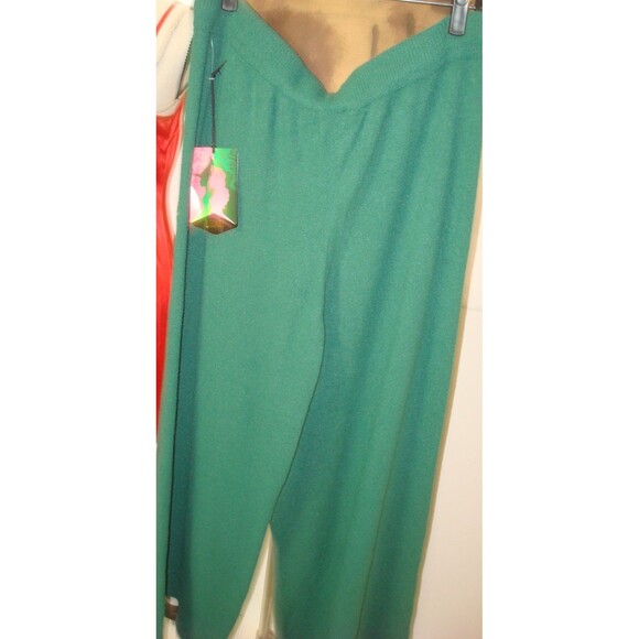 NWT Womens XL Wicked Elphaba Graphic Cardigan Pants Set Wide Leg Green Sweater - Picture 6 of 8